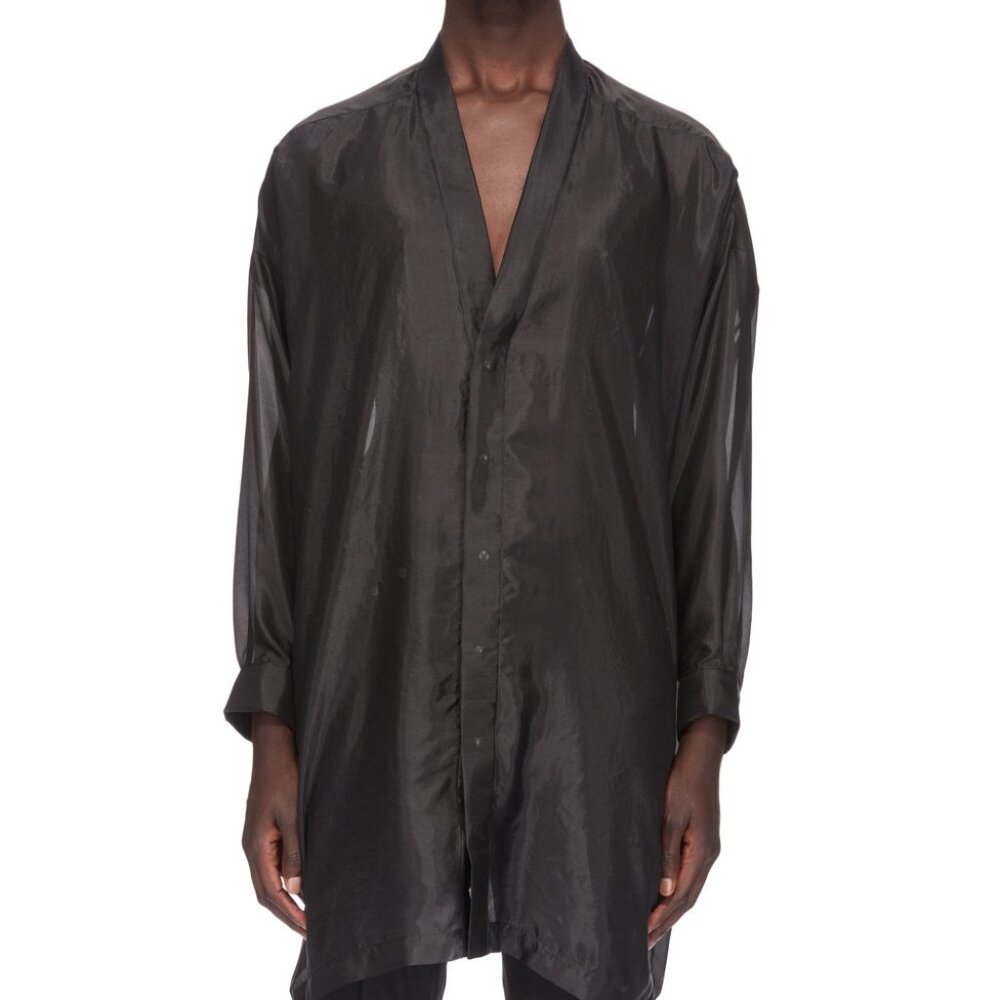 BNWT SS24 RICK OWENS "LIDO" MINIMAL LARRY SHIRT 48